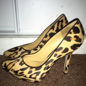 Nine West Leopard/Animal Print heels.